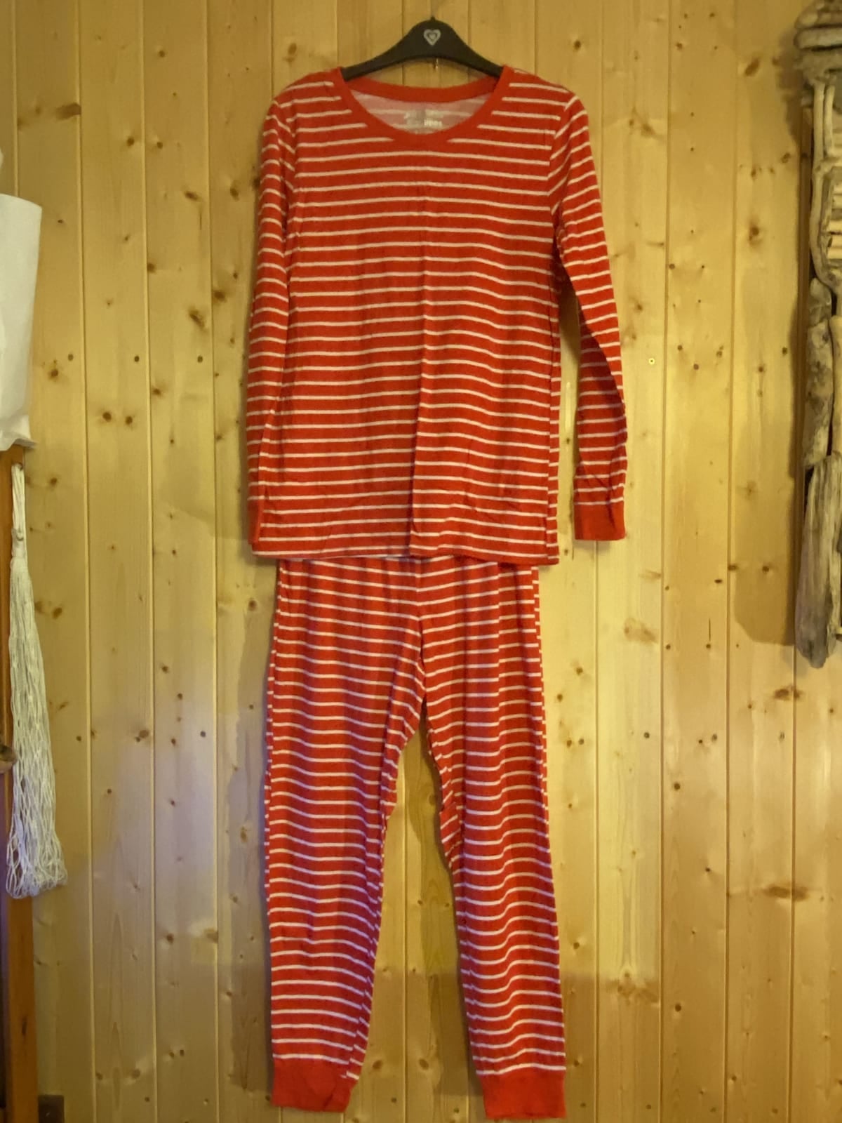 Jammies for your Families Women’s Pyjama Set, Red, size S