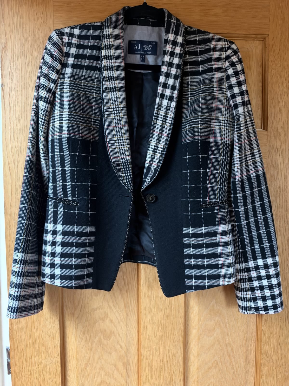 Armani jeans blazer brand new, Black, size L
