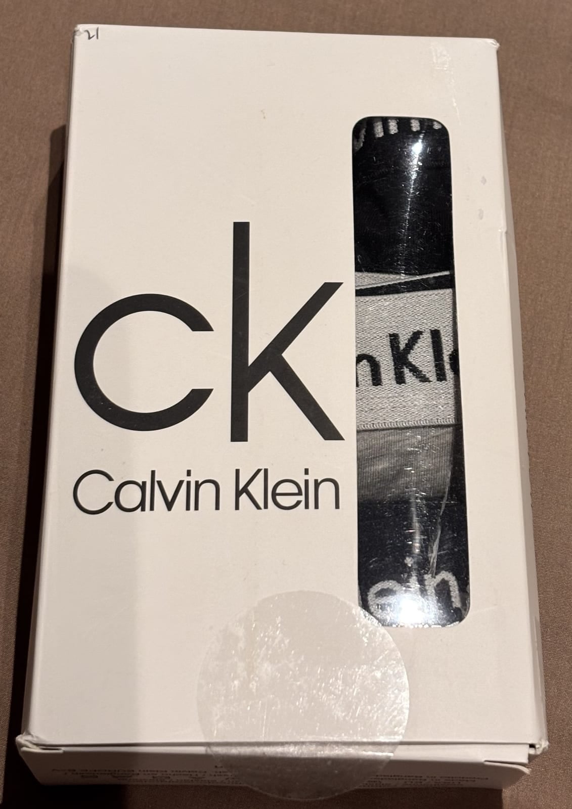 Calvin Klein Cotton Stretch boxer trunks 3 pack, size L, sealed box, Multi, size L