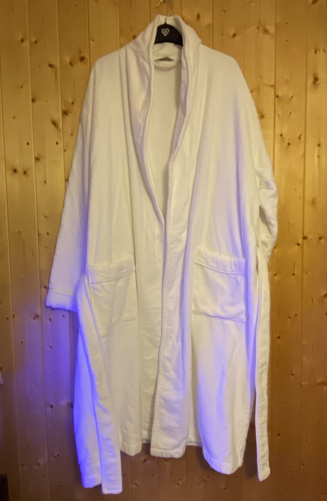 John Lewis Dressing Gown, White, size XL